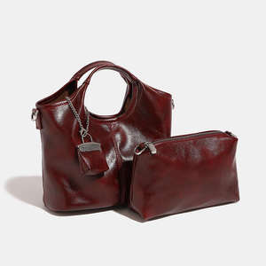 Nuevo bolso de hombro negro retro de cuero PU, bolso de mano para mujer, nuevo bolso cruzado para mujer - Product Image 4