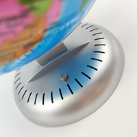 Lampe suspendue Globe World Globe de 20 cm de diamètre illuminée dans l'obscurité avec LED personnalisée en usine