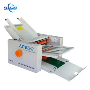SIGO ZE-8B/4 paper folding machine fast speed paper folder