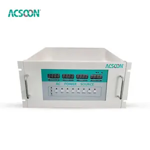ACSOON AF400M 3kVA Monofásico 400Hz 0-300Vac Convertidor de frecuencia Montado en Rack 50Hz a 400Hz
