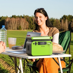 Station d'alimentation portable Piforz 500W, générateur solaire pour usage domestique en cas d'urgence - Product Image 4