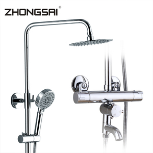 Cuarto de baño de latón termostático ducha de baño válvula <span class=keywords><strong>grifo</strong></span> - Product Image 2