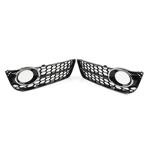 Grille hexagonale en nid d'abeille pour pare-chocs avant de voiture, cache de phare antibrouillard pour Audi A5 Non-Sline 2009 2010 2011 B8 - Product Image 4