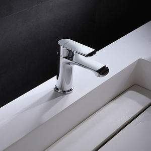 Grifo de lavabo de latón monomando <span class=keywords><strong>Ares</strong></span> Idealex, cerámica contemporánea pulida, diseño moderno clásico, mayorista de agua de un solo orificio - Product Image 4