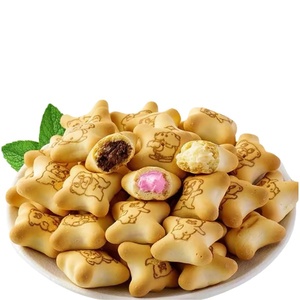 Biscuits à la confiture de fraises en gros, biscuits fourrés au <span class=keywords><strong>chocolat</strong></span> en forme d'ours, biscuits fourrés en forme d'ours, biscuits sandwich - Product Image 2