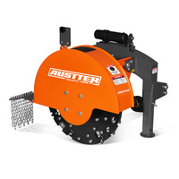 AUSTTER SG30 Broyeur de souches robuste pour tracteur, compatible 3 points PTO 40-80 CV, 540 tr/min, pour l'élimination des racines d'arbres, équipement forestier