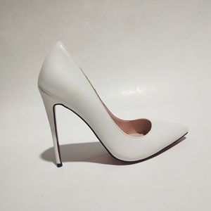 अनुकूलित नुकीले पैर की अंगुली टेबलेट हेल्ड पंप महिलाओं और महिलाओं के लिए फैशन खोखले सिंगल पु चमड़े 12 सेमी हाई हील्स जूते - Product Image 3