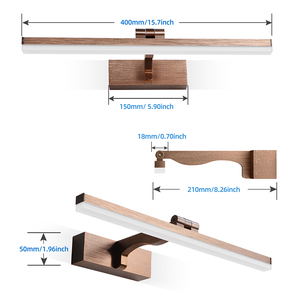 Lámpara de Pared LED Moderna de 12W para Hotel, Dormitorio, Sala de Estar, Uso Junto a la Cama, Construcción de Hierro y Aluminio, Clasificación IP44, Garantía de 2 Años - Product Image 4