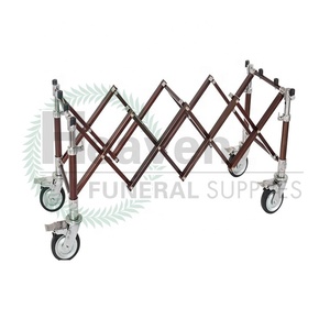 एल्यूमीनियम मिश्र धातु ताबूत ट्रॉली चर्च ट्रक अंतिम संस्कार गाड़ी - Product Image 2