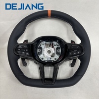 Volant de direction de voiture en cuir pleine fleur en forme de D pour BMW G30 G31 G32 X3 G01 X4 G02 M2 G87 M3 G80 M4 G82 G42 G20 LCI M5 F90 G11