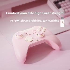 Manette de <span class=keywords><strong>jeu</strong></span> sans fil LaySda PXN-P5 PRO Shadow ABS pour PC 2.4G, <span class=keywords><strong>Steam</strong></span>, iPhone, Android et pour ; Version rose - Product Image 2