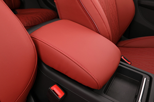 Housse de siège de voiture en cuir NAPPA bordeaux de luxe personnalisée Audi Q5 A4 A6 S7 R8 Style de conception sportive Excellente protection intérieure de la voiture - Product Image 3