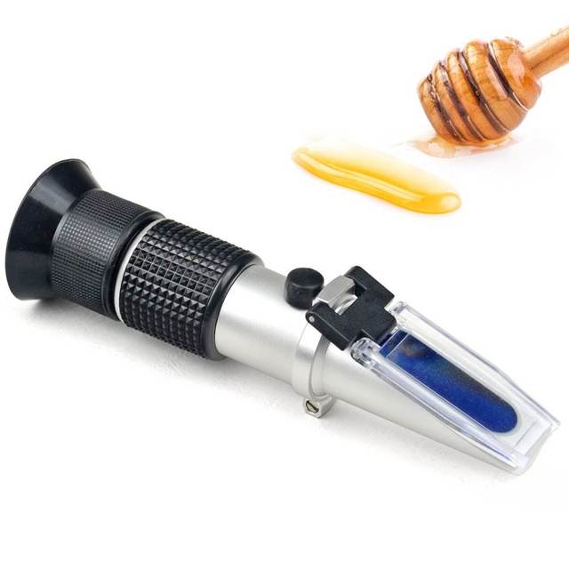 Factory Price Dual Scale Portable Brix Refractometer 0-40% Brix Alcohol 0-25% Wine Sugar Refractometer With ATC