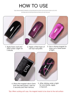 Nail Art Bandes Rectangulaires <span class=keywords><strong>Aimant</strong></span> Œil de Chat Multi-Fonction Bâton Magnétique Forte Outil pour Ongles pour <span class=keywords><strong>Vernis</strong></span> Gel Oeil de Chat - Product Image 5