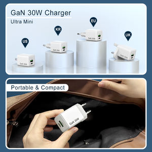 Zonsan 1C1A 30W Gan <span class=keywords><strong>Chargeur</strong></span> KC Potable Mini <span class=keywords><strong>Google</strong></span> Mobile Téléphone Charge Rapide USB PD 30W <span class=keywords><strong>Chargeur</strong></span> Mural Type C pour iPhone Samsung - Product Image 5