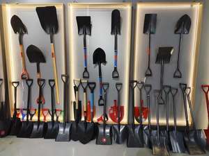 Multiuso Minería Acero inoxidable Zanjadora Pala Pico Japón Jardín Palas Palo Mango - Product Image 3