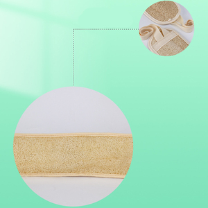 Natural Bath Towel with Pull-Back Strip Modern Style Long Strip Body Loofah Absorbent Bath Towel - Product Image 2