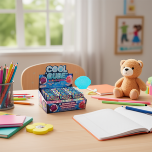 Jouet anti-stress extensible Squeeze Shell Cool Cube Gummy Squish 7x9x3 cm - Product Image 3