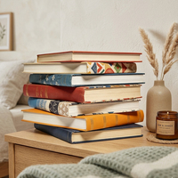 Services d'impression de faux livres personnalisés, ensemble de livres décoratifs vintage à couverture rigide pour table basse et décoration intérieure