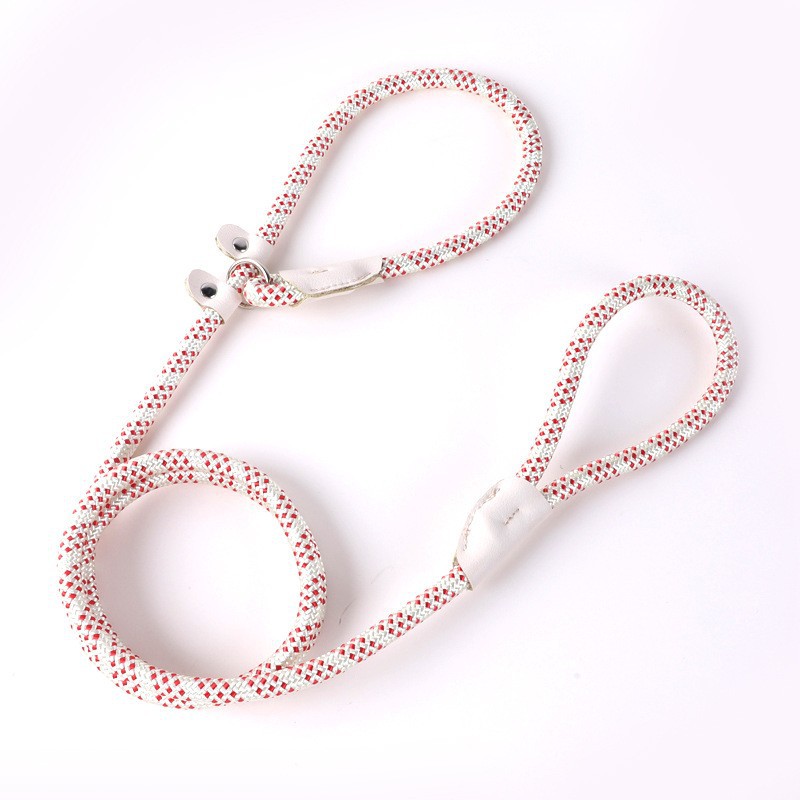White and red dots
