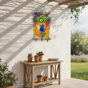11x20CM Verre Evil Eyes Tenture Murale Décoration Design Unique et Accrocheur pour la Décoration Intérieure - Product Image 3