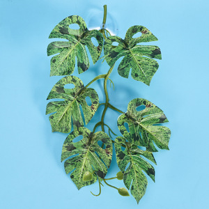 Décoration d'enclos pour reptiles, plante grimpante artificielle verte pour grenouilles, geckos, lézards se prélasser et grimper. - Product Image 6