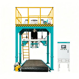 Machine d'emballage de sacs jumbo pour aliments, <span class=keywords><strong>granulés</strong></span> de bois, pierre calcaire, charbon de bois, terre et remplissage de sacs en vrac - Product Image 2