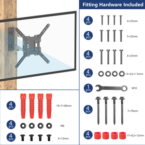 CHARMOUNT MAX VESA 400*400mm Montaje de TV inclinable giratorio Soporte de TV LCD Ajuste de montaje de pared de TV de movimiento completo para Sony <span class=keywords><strong>Philips</strong></span> Skyworth - Product Image 2