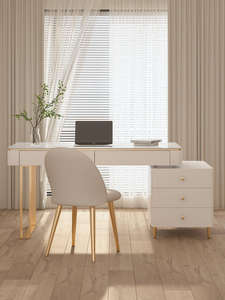 नॉर्डिक स्लेट डेस्क लक्जरी आधुनिक minimalist बेडरूम गृह मंत्रालय स्टडी कंप्यूटर डेस्क - Product Image 4