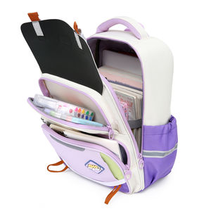 Personalizable al por mayor unisex impermeable juvenil Academia mochila poliéster nylon Escuela Secundaria bolsa estuche de lápices - Product Image 6