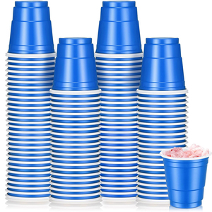 Logo personnalisé en gros d'usine jetables 2oz en plastique coloré mini <span class=keywords><strong>verre</strong></span> à liqueur de fête pour les mariages et les fêtes pour les tasses de jeu - Product Image 2
