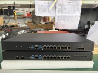 İşletme Tipi 1U Rack Gateway Xeon E5 V3 V4 8*I226-V 2.5G Genişletilebilir SFP Çift PSU Şube Ofisi VPN Güvenlik Duvarı Pfsense Ağ Cihazı