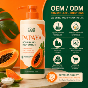 Crema Hidratante Corporal de Marca Privada, Nutritiva y Luminosa, para Piel Áspera y Irregular, con Manteca de Karité, Niacinamida y Papaya - Product Image 3