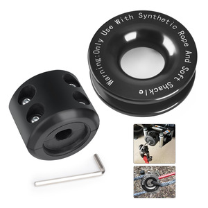 Anillo de recuperación Cnspeed de aleación de aluminio para gancho de remolque de coche, polea de cabrestante, uso con cuerda sintética - Product Image 3