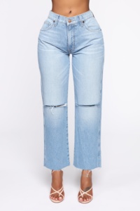 Alta calidad recto <span class=keywords><strong>jeans</strong></span> personalizados fábrica de china mamá <span class=keywords><strong>jeans</strong></span> Pantalones - Product Image 3