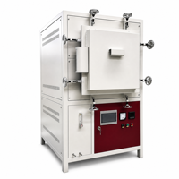 Four à résistance de type boîte haute température 1400°C avec système de protection contre la surchauffe, atmosphère hydrogène