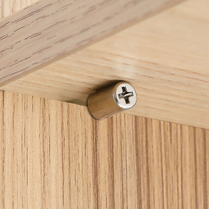 Soporte para estantes con tornillos autorroscantes de acero laminado en frío, fácil instalación para paneles de armarios y zapateros - Product Image 1