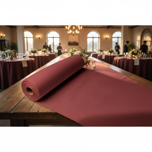 Rotolo di Tovaglia Bordeaux 0,40x48m, Tessuto Morbido Asciutto, B2B - Product Image 3