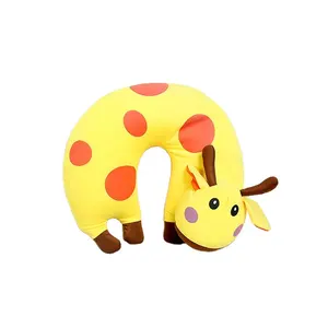 U-form Plüsch Tier Spielzeug Giraffe Neck Kissen