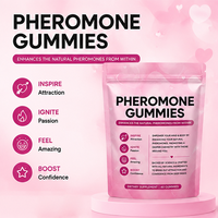 Gummies aux phéromones OEM Maca Betterave - Complément alimentaire naturel à base de plantes pour l'attraction et l'énergie, pour adultes, 60 unités, certifié Halal, 2 ans