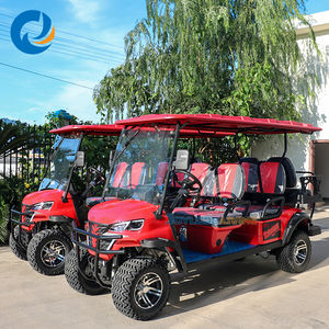 Carrito de Golf Eléctrico de 2 Plazas con Motor de 4kw y Elevación, Autonomía de 70-90km, Certificado CE, Club Car OEM, Buggy de 48v - Product Image 1