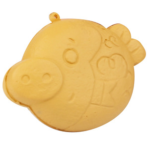 Porte-clés en EVA en forme de poisson de dessin animé, pendentif animal en plastique flexible, impression en relief, design irrégulier pour enfants et adultes - Product Image 3