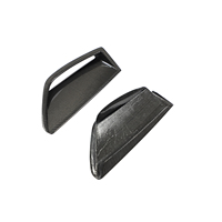 19-23 Pièces de rechange automobiles Garnitures de pare-chocs avant en fibre de carbone sèche pour RS6 RS7 Avant Wagon 4 portes Ventilation de pare-chocs avant en carbone sec