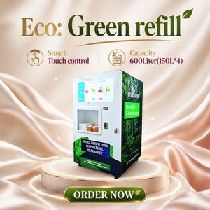 Máquina Expendedora de Agua de Recarga Estándar con Sistema Android de la Marca <span class=keywords><strong>LFT</strong></span>, Tablero de Control Inteligente, Operación con Monedas, Código QR y Tarjeta de Crédito - Product Image 1