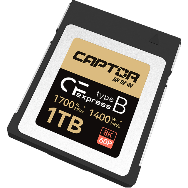 Yuecam Sky 256GB CFExpress Type B U3 High-Speed Memory Card for Professional Photography and 4K/8K Camera Use
