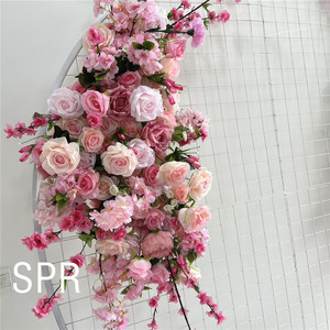 Bouquet de demoiselles d'honneur artificiel moderne et simple, fournitures de décoration florale pour arche de mariage, porte de lune, scène, mandap - Product Image 6