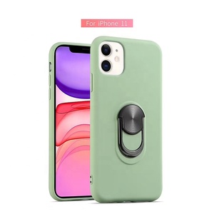 Líquido al por mayor <span class=keywords><strong>de</strong></span> silicona suave, <span class=keywords><strong>funda</strong></span> móvil para <span class=keywords><strong>iPhone</strong></span> <span class=keywords><strong>11</strong></span> pro max tpu caja del teléfono móvil con anillo - Product Image 3