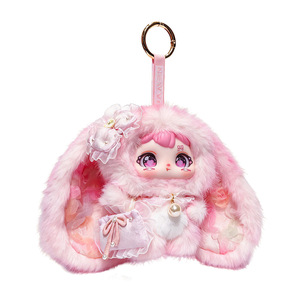 <b>Sweet</b> Baby Princess Plush Keychain Pink 13Cm With Hook For Bag Charm Gift - Product Image 5