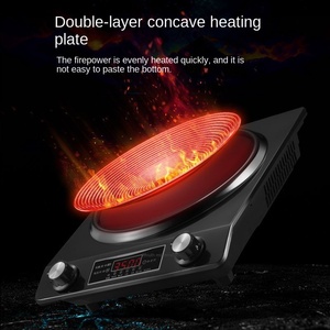 Table de cuisson à induction concave, prête à frire, 3500W, étanche, affichage numérique, norme américaine 110V, commande tactile anglaise, température fixe, usage commercial - Product Image 5