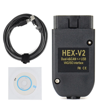 HEX V2 VAG V25.3 V24.7 VCDS 5053 AT162+FT232 for Volkswagen Audi and More
